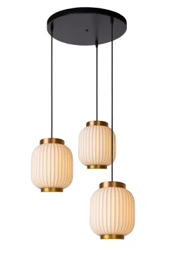 GOSSE - Hanglamp - 3xE27 - Wit*Lucide Hot