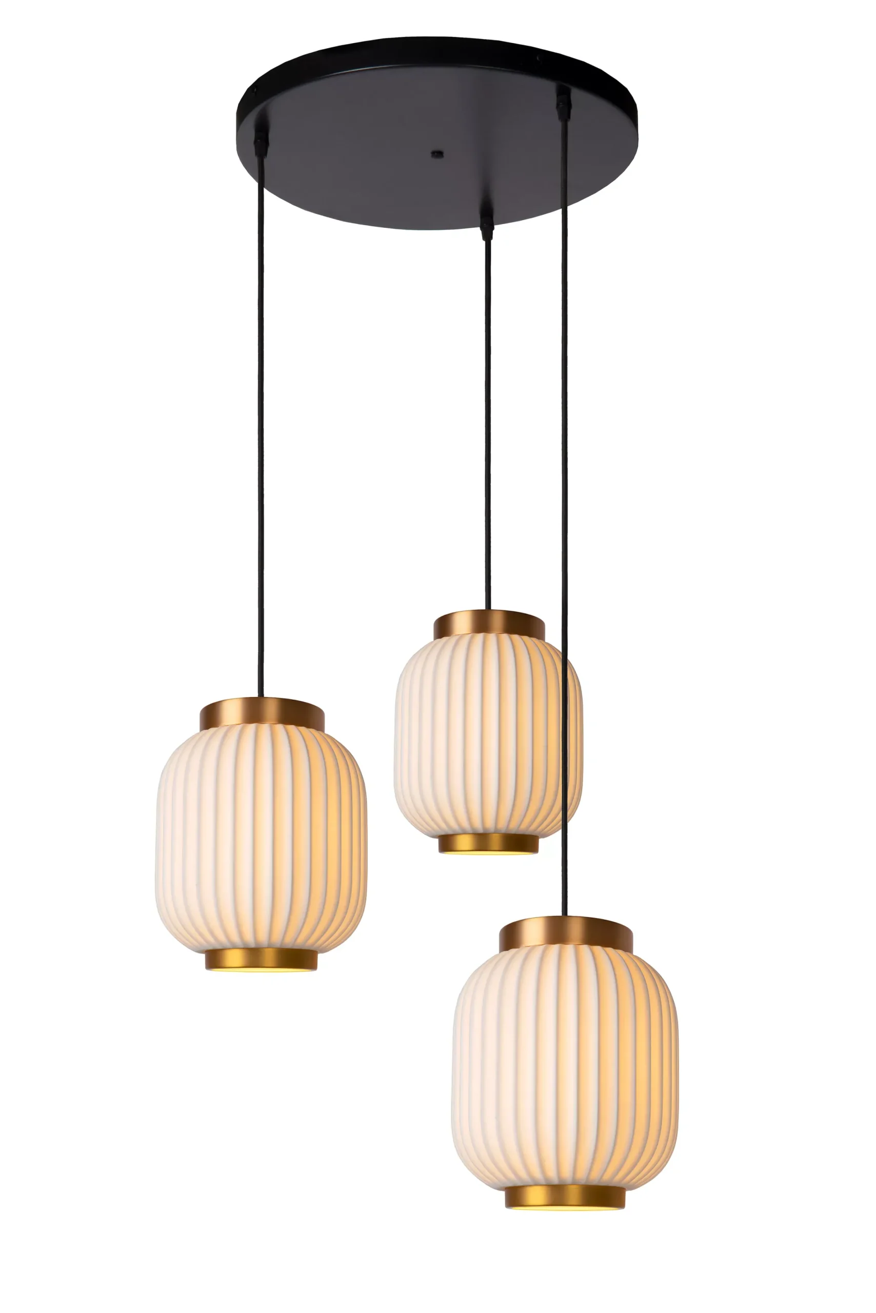 GOSSE - Hanglamp - 3xE27 - Wit*Lucide Hot