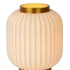 GOSSE - Tafellamp - Ø 19,5 cm - 1xE14 - Wit*Lucide Best