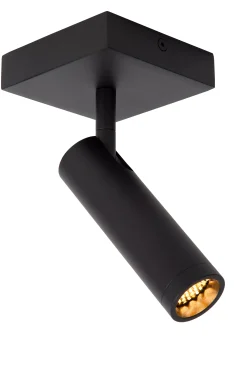 GRADO - Plafondspot - 1xGU10 (MR11) - Zwart*Lucide Online