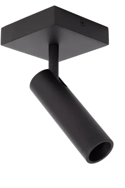 GRADO - Plafondspot - 1xGU10 (MR11) - Zwart*Lucide Online
