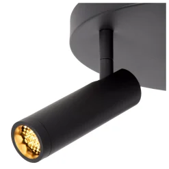GRADO - Plafondspot - Ø 25 cm - 3xGU10 (MR11) - Zwart*Lucide Best
