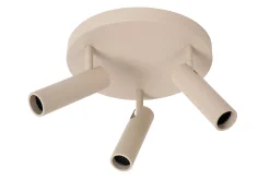 GRADO - Plafondspot - Ø 25 cm - 3xGU10 (MR11) - Taupe*Lucide Cheap