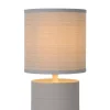 GREASBY - Tafellamp - Ø 14 cm - 1xE14 - Grijs*Lucide Outlet