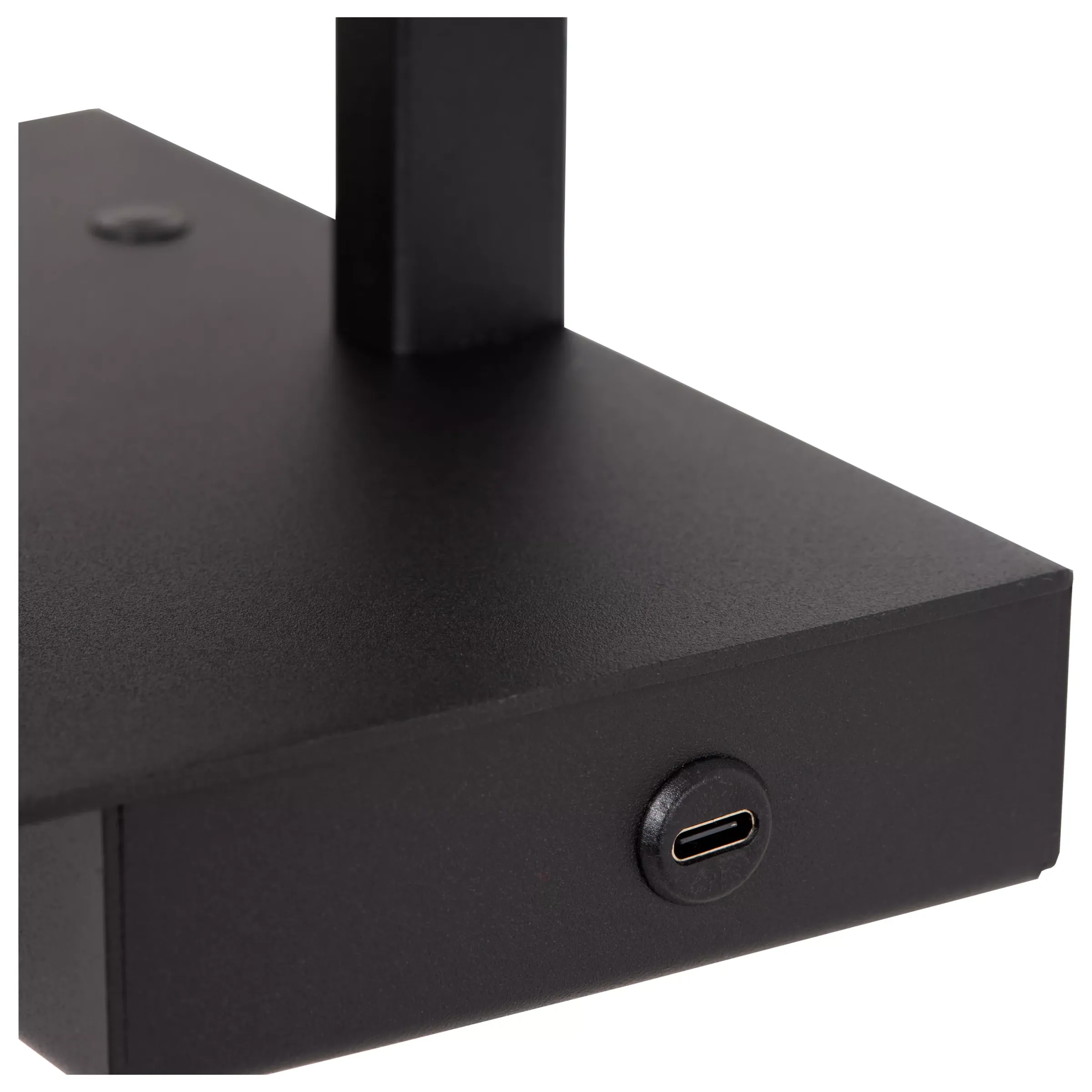 GREGORY - Bedlamp / Wandlamp - 1xE27 - Met USB oplaadpunt - Zwart*Lucide Flash Sale