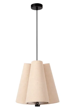GREGORY - Hanglamp - Ø 34,3 cm - 3xE27 - Beige*Lucide Shop