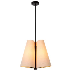 GREGORY - Hanglamp - Ø 34,3 cm - 3xE27 - Beige*Lucide Shop