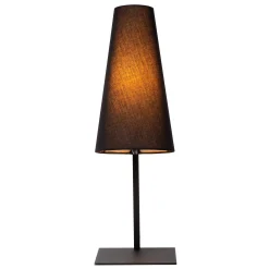 GREGORY - Tafellamp - 1xE27 - Zwart*Lucide New