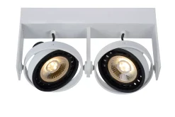 GRIFFON - Plafondspot - LED Dim to warm - GU10 (ES111) - 2x12W 2200K/3000K - Wit*Lucide Sale
