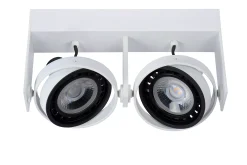 GRIFFON - Plafondspot - LED Dim to warm - GU10 (ES111) - 2x12W 2200K/3000K - Wit*Lucide Sale