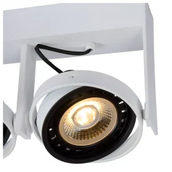 GRIFFON - Plafondspot - LED Dim to warm - GU10 (ES111) - 2x12W 2200K/3000K - Wit*Lucide Sale