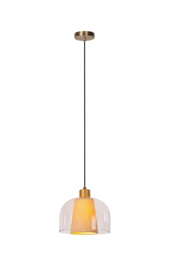 GUNHILD - Hanglamp - Ø 24 cm - 1xE27 - Transparant*Lucide Discount
