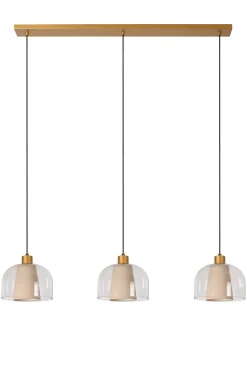 GUNHILD - Hanglamp - 3xE27 - Transparant*Lucide Best