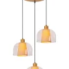 GUNHILD - Hanglamp - 3xE27 - Transparant*Lucide Cheap
