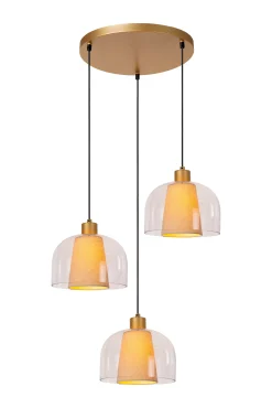 GUNHILD - Hanglamp - 3xE27 - Transparant*Lucide Cheap