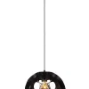 HANNELORE - Hanglamp - Ø 30 cm - 1xE27 - Zwart*Lucide Cheap