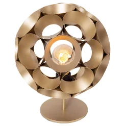 HANNELORE - Tafellamp - Ø 25 cm - 1xE27 - Mat Goud / Messing*Lucide Best