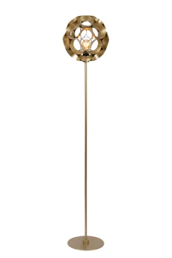 HANNELORE - Vloerlamp - Ø 30 cm - 1xE27 - Mat Goud / Messing*Lucide Flash Sale