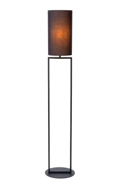 HERMAN - Vloerlamp - Ø 26 cm - 1xE27 - Zwart*Lucide Store