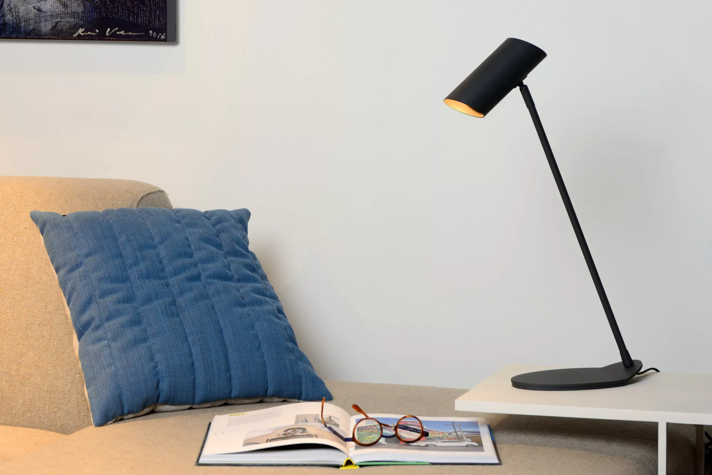 HESTER - Bureaulamp - 1xGU10 - Antraciet*Lucide Store