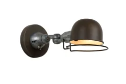 HONORE - Wandlamp - 1xE14 - Roest bruin*Lucide Store