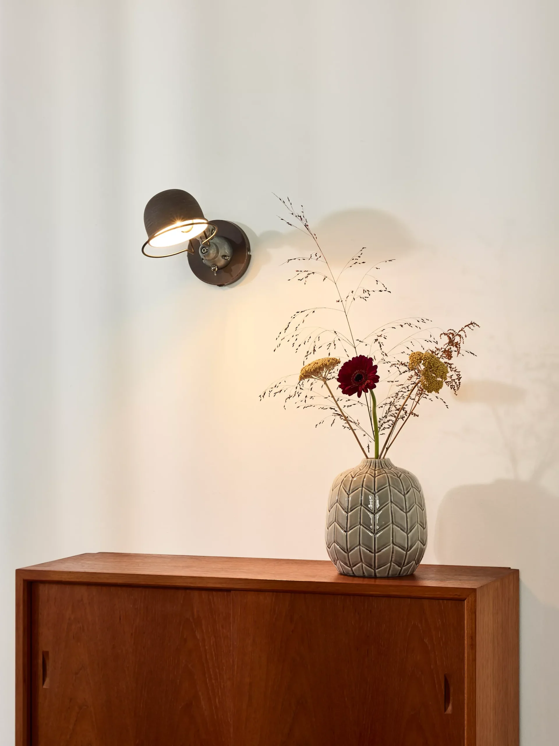 HONORE - Wandlamp - 1xE14 - Roest bruin*Lucide Store