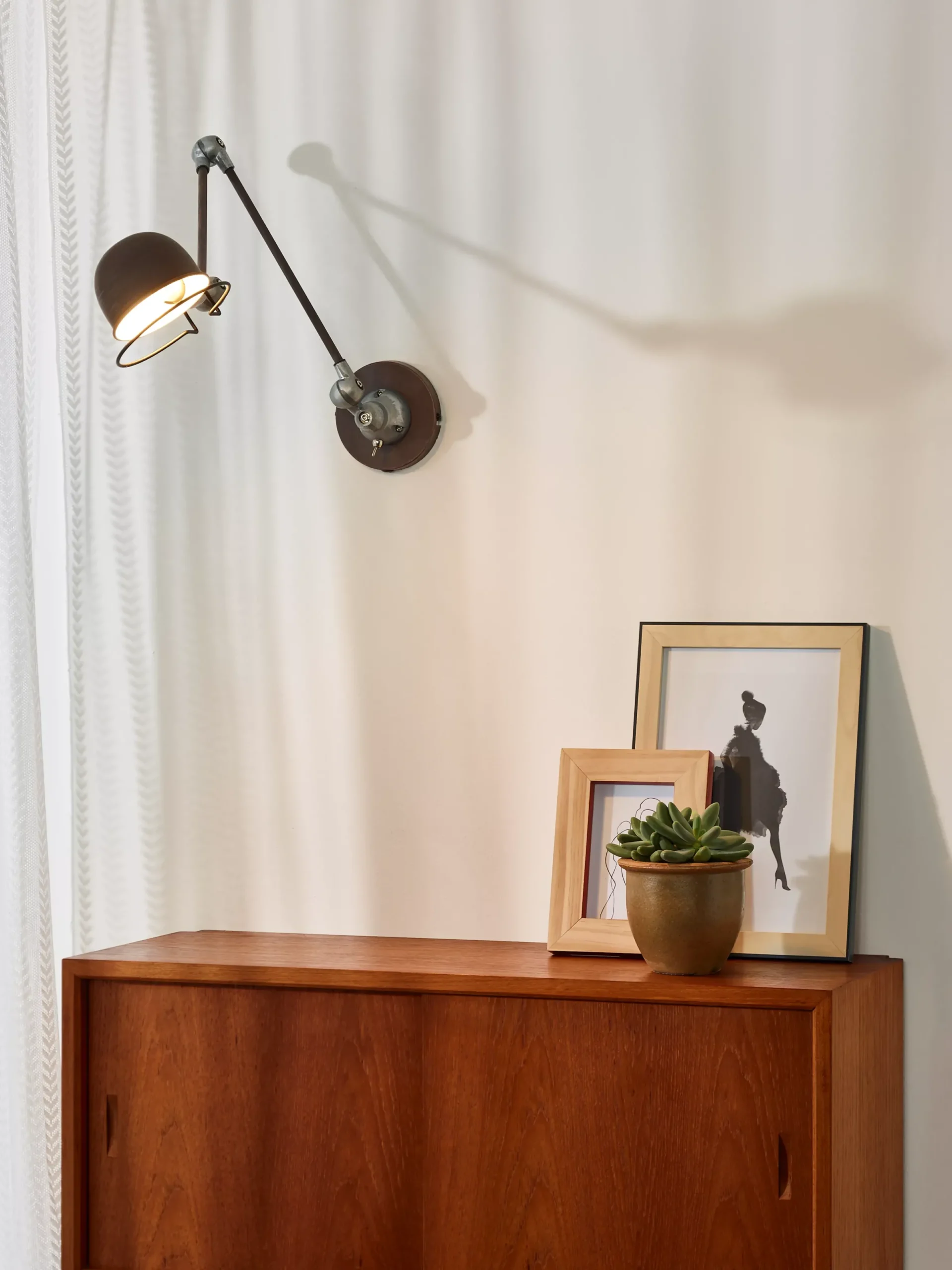 HONORE - Wandlamp - 1xE14 - Roest bruin*Lucide Hot