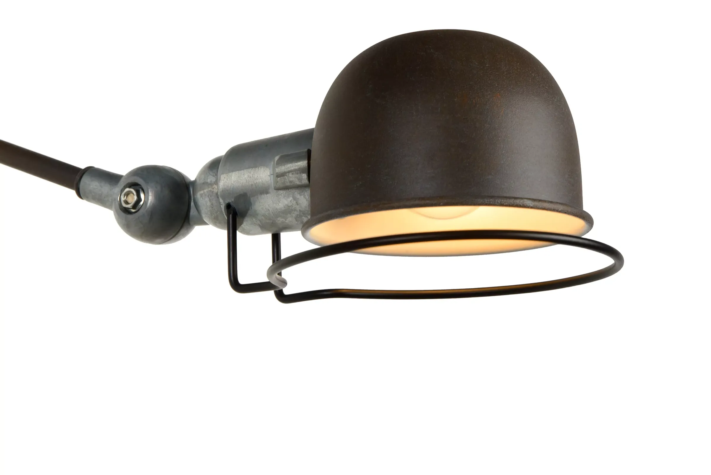 HONORE - Wandlamp - 1xE14 - Roest bruin*Lucide Hot