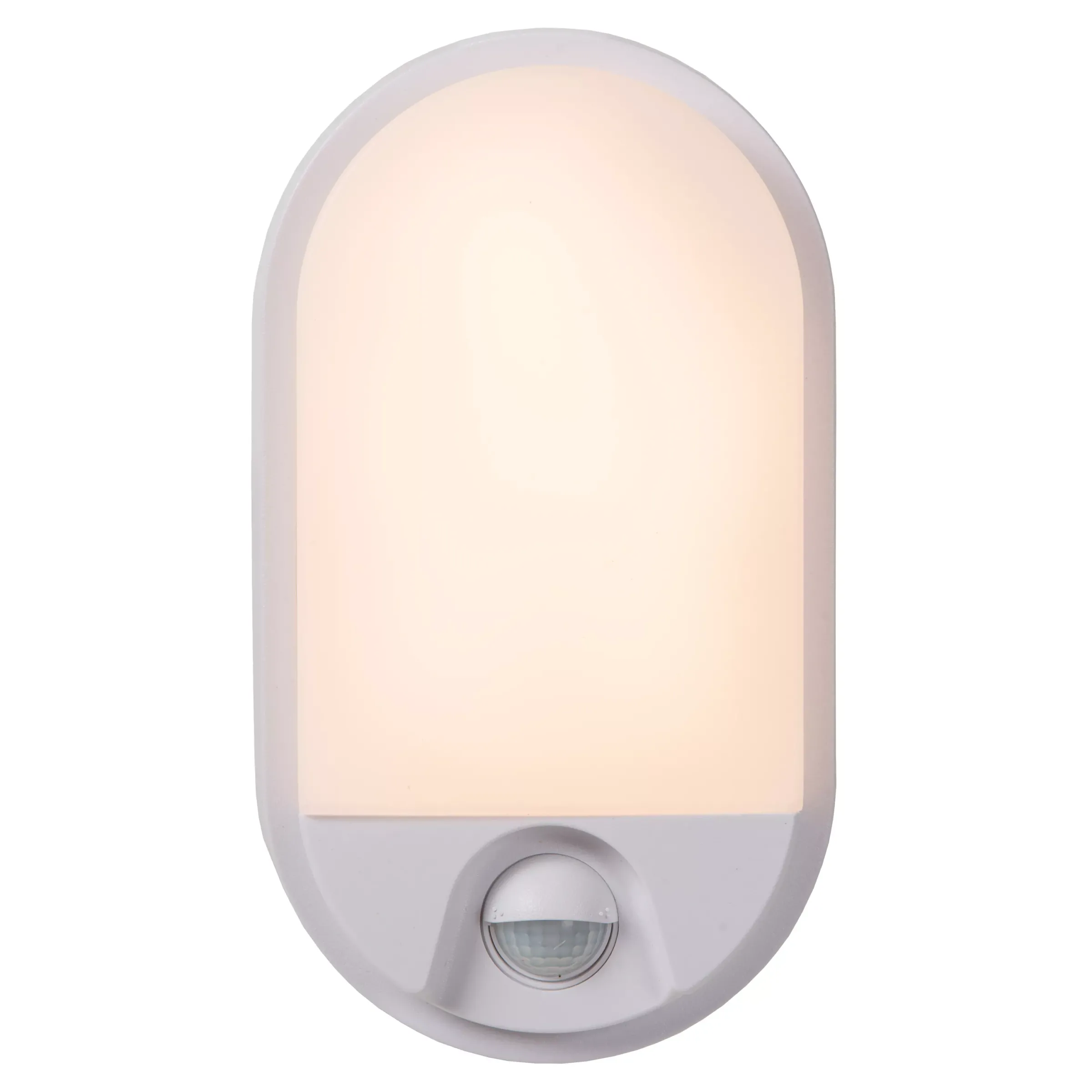 HUPS IR - Wandlamp Binnen/Buiten - LED - 1x10W 3000K - IP54 - Beweging & dag/nacht sensor - Wit*Lucide Cheap