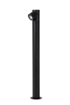 IBAMBA - Sokkellamp - LED - 1x6W 3000K - IP65 - Zwart*Lucide New