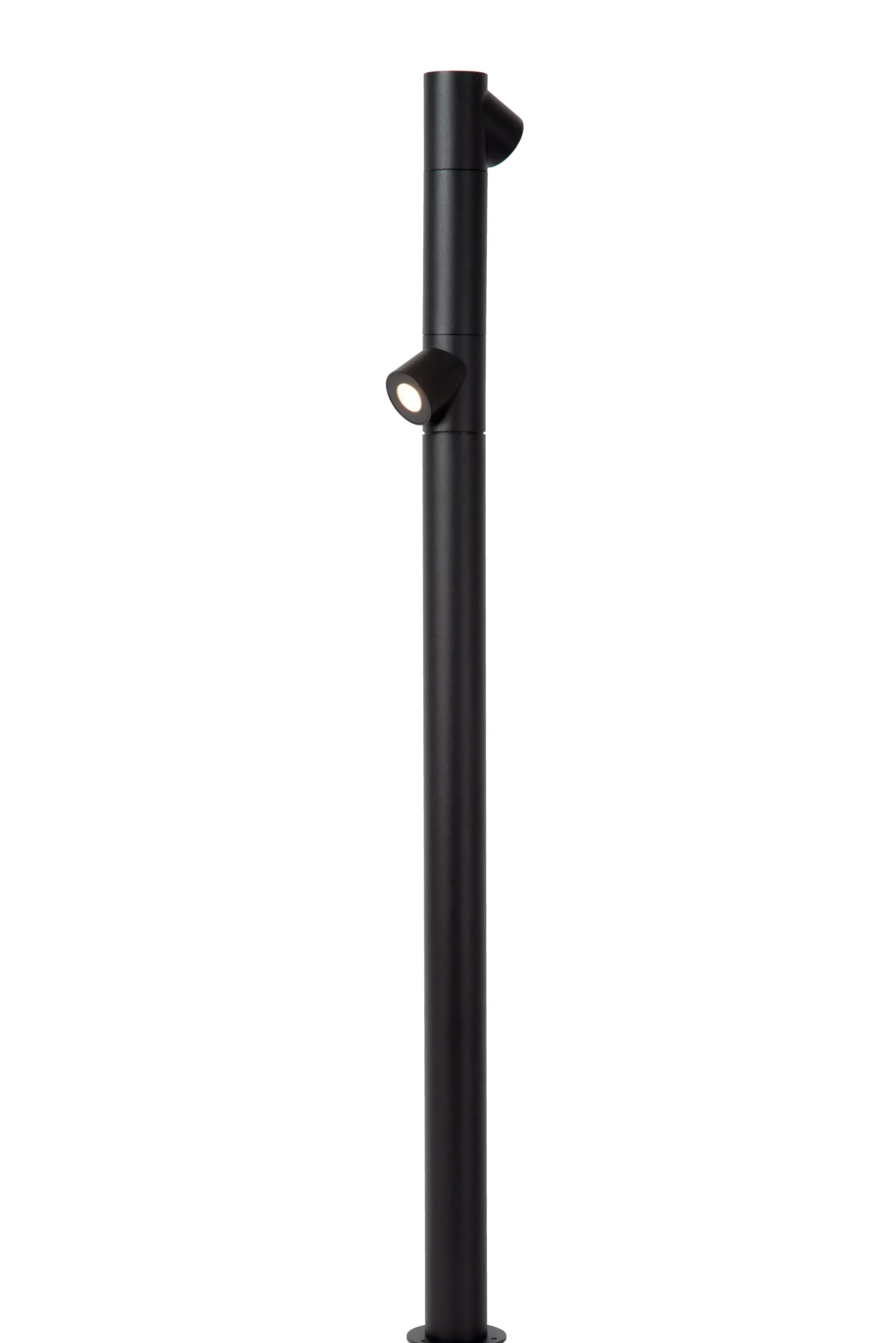 IBAMBA - Sokkellamp - LED - 2x6W 3000K - IP65 - Zwart*Lucide Best Sale