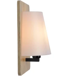 IDAHO - Wandlamp - 1xE14 - Licht hout*Lucide Cheap