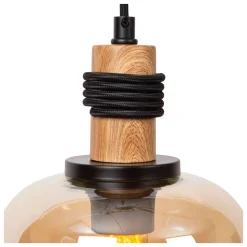 ILONA - Hanglamp - Ø 18 cm - 1xE27 - Amber*Lucide Discount