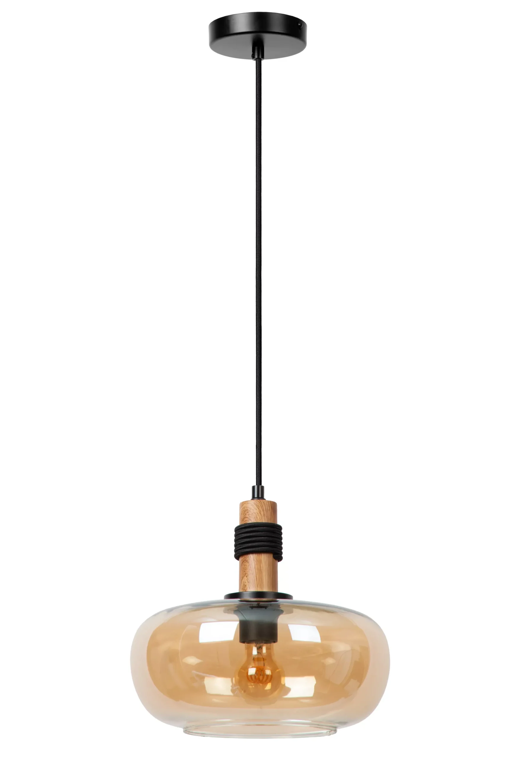 ILONA - Hanglamp - Ø 30 cm - 1xE27 - Amber*Lucide Clearance