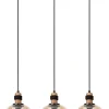 ILONA - Hanglamp - 3xE27 - Amber*Lucide Discount