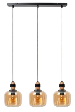 ILONA - Hanglamp - 3xE27 - Amber*Lucide Discount