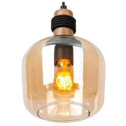 ILONA - Hanglamp - 3xE27 - Amber*Lucide Discount
