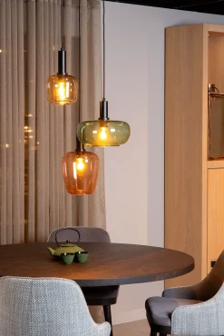 ILONA - Hanglamp - 3xE27 - Zwart*Lucide Cheap