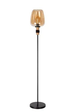ILONA - Vloerlamp - Ø 34 cm - 1xE27 - Amber*Lucide Fashion
