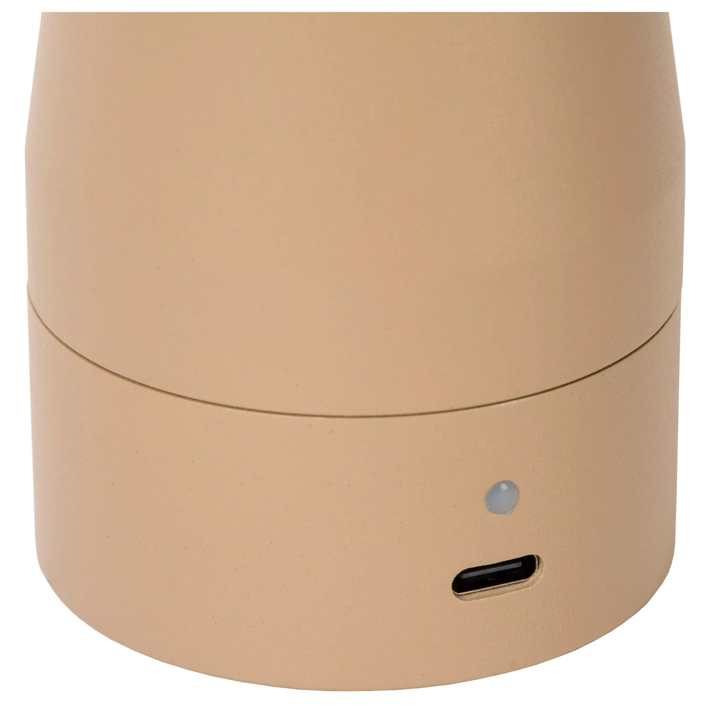 IPSOS - Oplaadbare Tafellamp - Accu/Batterij - LED Dim to warm - 1x3W 3000K/3200K - Taupe*Lucide Outlet