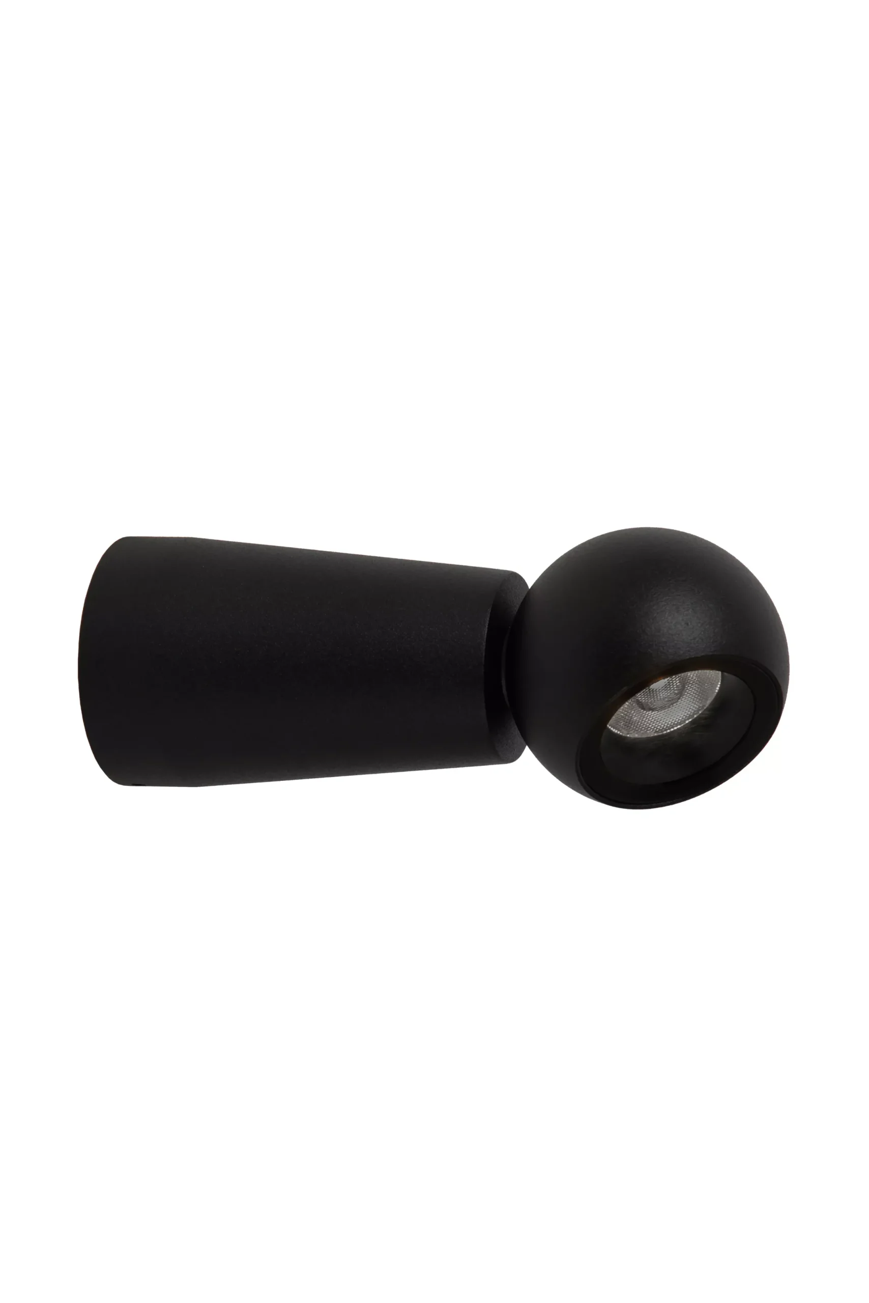 IPSOS - Wandlamp Badkamer - LED - 1x6W 2700K - IP54 - Zwart*Lucide Fashion