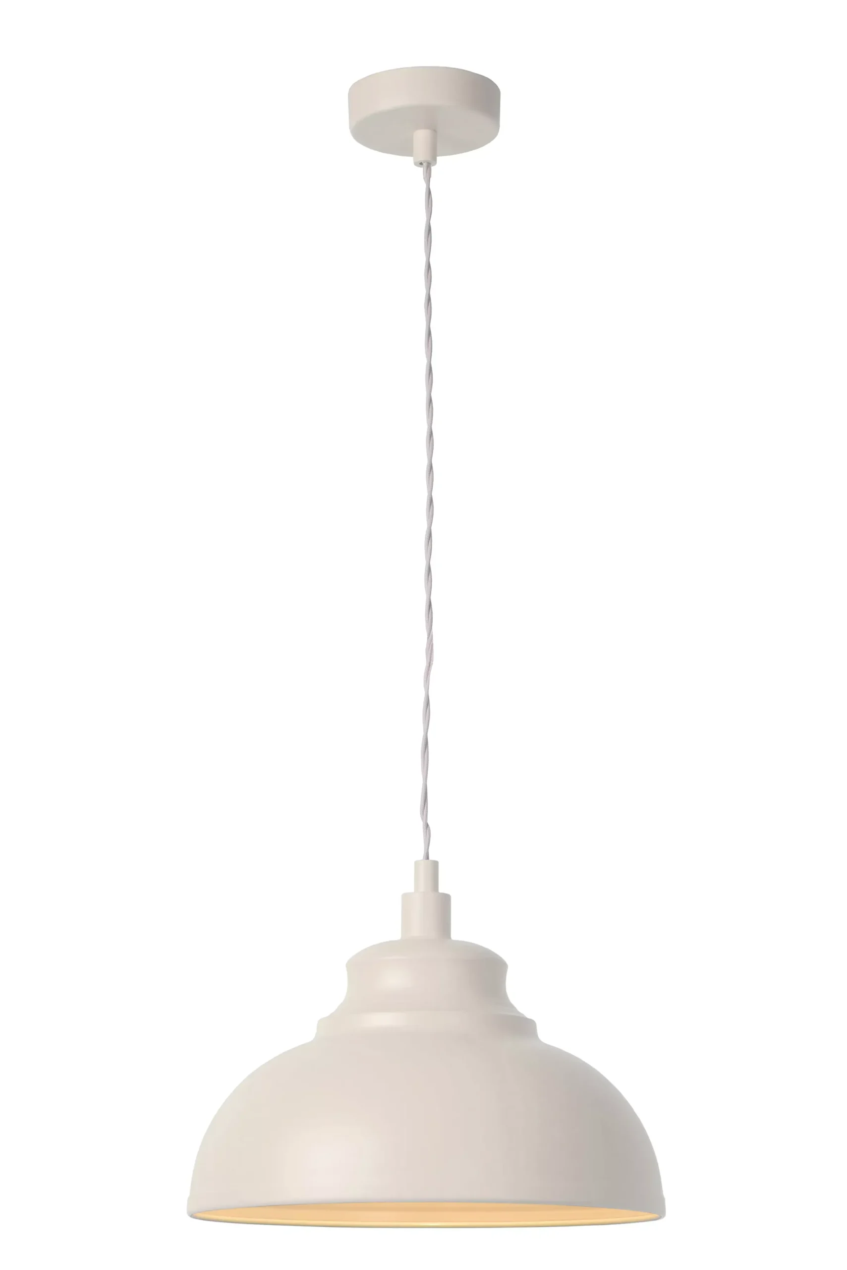 ISLA - Hanglamp - Ø 29 cm - 1xE14 - Beige*Lucide Best