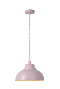 ISLA - Hanglamp - Ø 29 cm - 1xE14 - Roze*Lucide Clearance