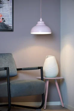 ISLA - Hanglamp - Ø 29 cm - 1xE14 - Roze*Lucide Clearance