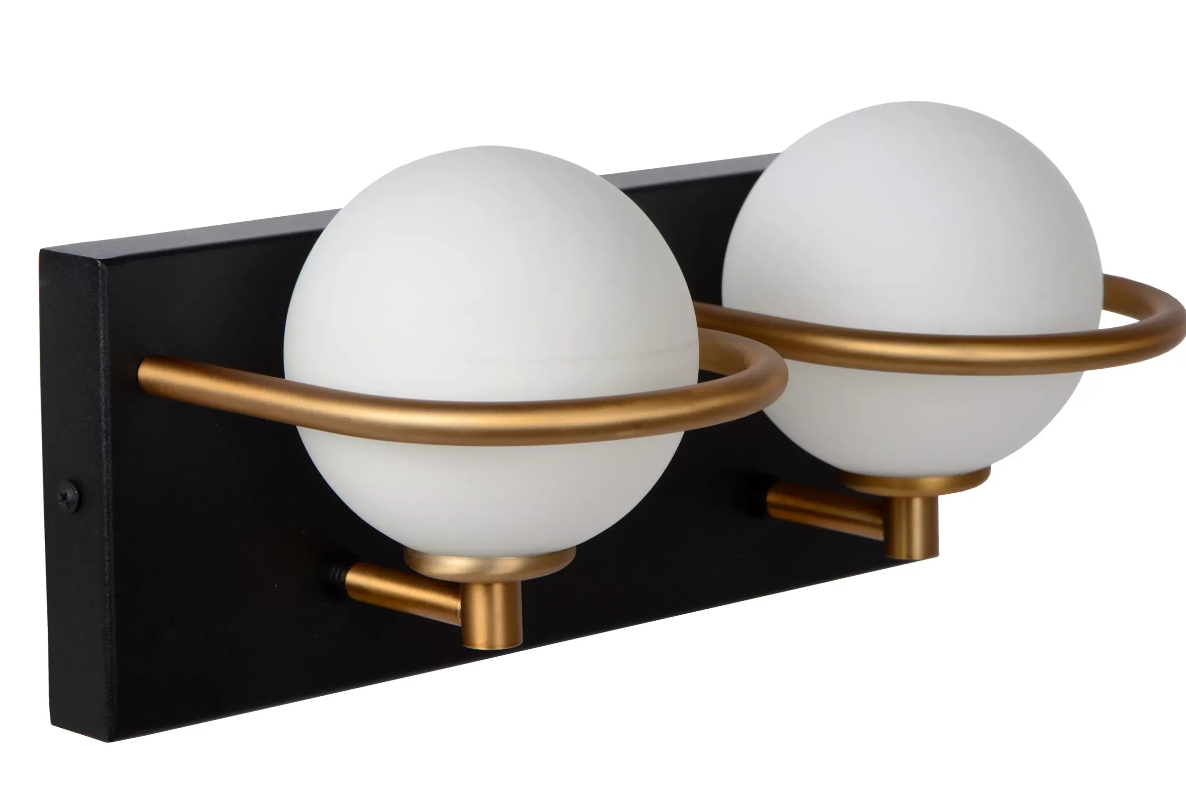 ISOBEL - Wandlamp Badkamer - 2xG9 - IP44 - Zwart*Lucide Best Sale