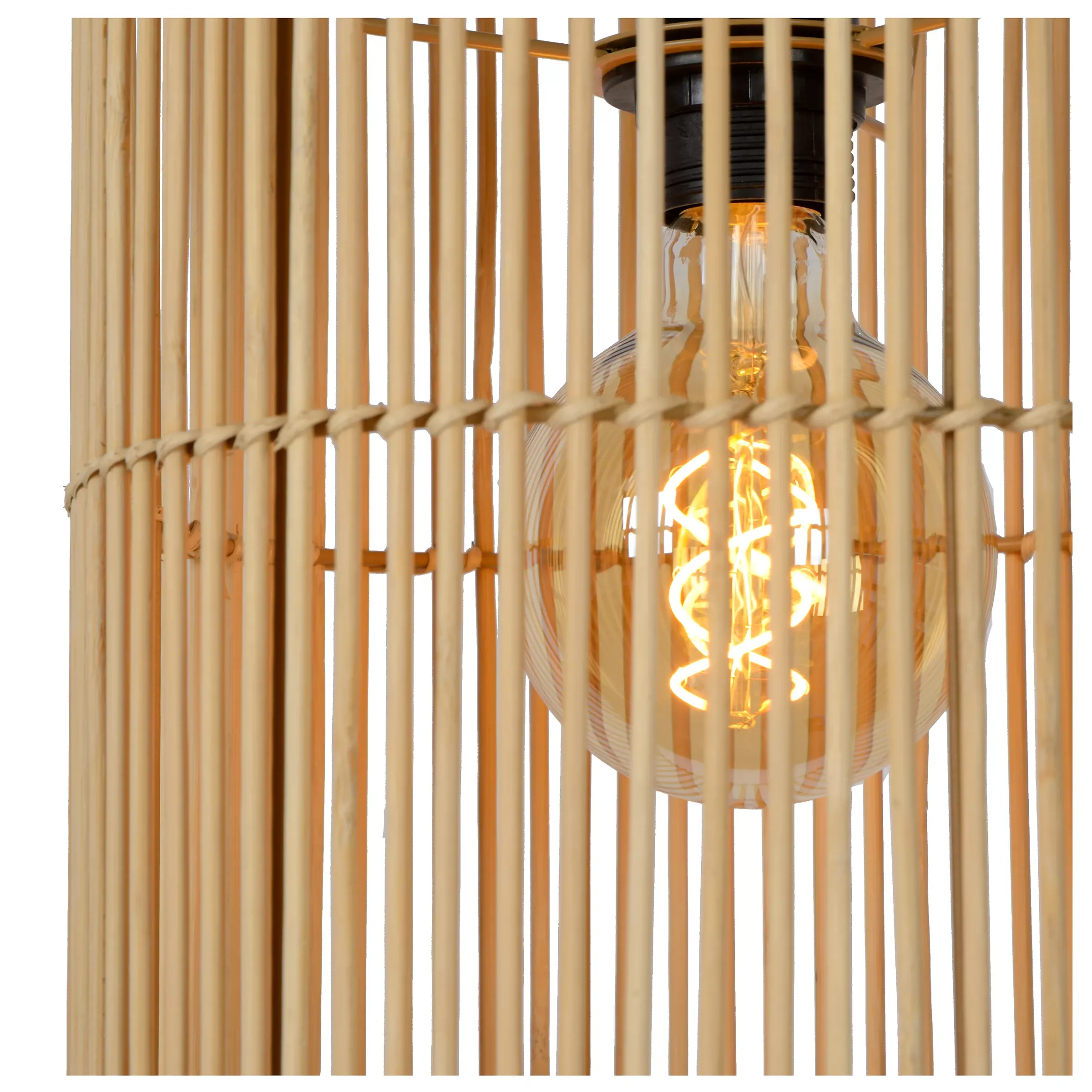 JANTINE - Hanglamp - Ø 26 cm - 1xE27 - Naturel*Lucide Online