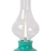 JASON - Oplaadbare Tafellamp - Accu/Batterij - Ø 12 cm - LED 3 StepDim - 1x2W 3000K - Turkoois*Lucide Fashion