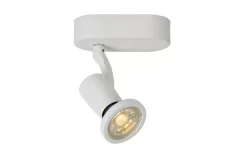JASTER-LED - Plafondspot - LED - GU10 - 1x5W 2700K - Wit*Lucide Discount