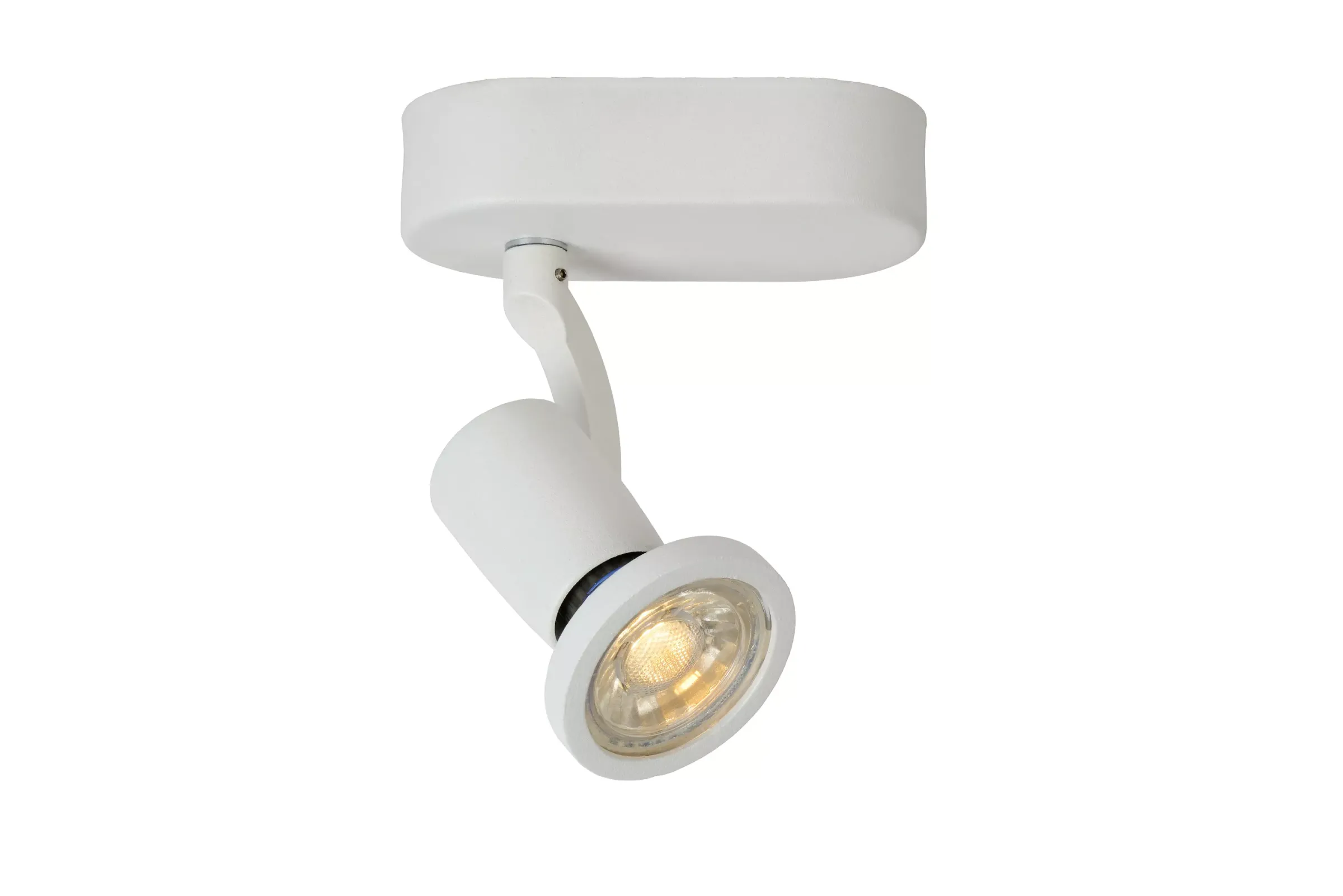 JASTER-LED - Plafondspot - LED - GU10 - 1x5W 2700K - Wit*Lucide Discount
