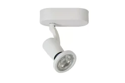 JASTER-LED - Plafondspot - LED - GU10 - 1x5W 2700K - Wit*Lucide Discount